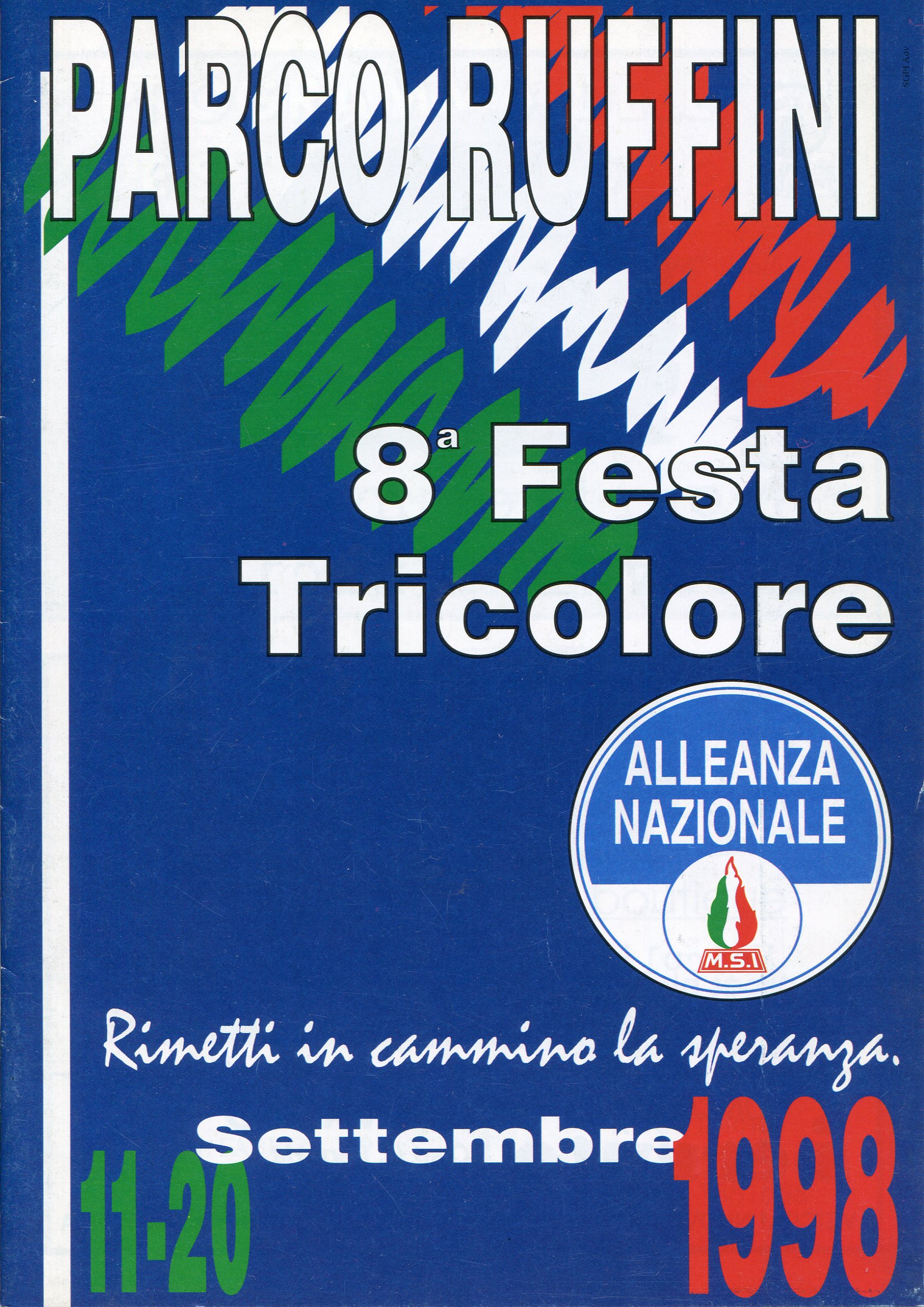 Manifesto della Festa Tricolore