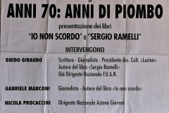 Manifesto dell'evento