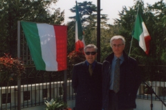 MARCELLO MICHETTI CON GUIDO GIRAUDO PRIMA DELLA MANIFESTAZIONE