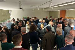 PUBBLICO INTERVENUTO A VEDERE LA MOSTRA