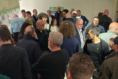 PUBBLICO INTERVENUTO A VEDERE LA MOSTRA