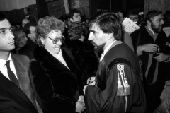 16 MARZO 1987 - L'AVV. I. LA RUSSA CON LA SIG. ANITA, MAMMA DI SERGIO