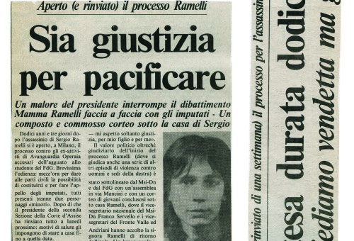 Dagli archivi Lorien: Secolo d’Italia 17 marzo 1987