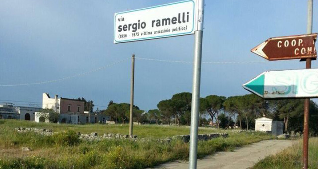 UNA NUOVA VIA DEDICATA A SERGIO RAMELLI!