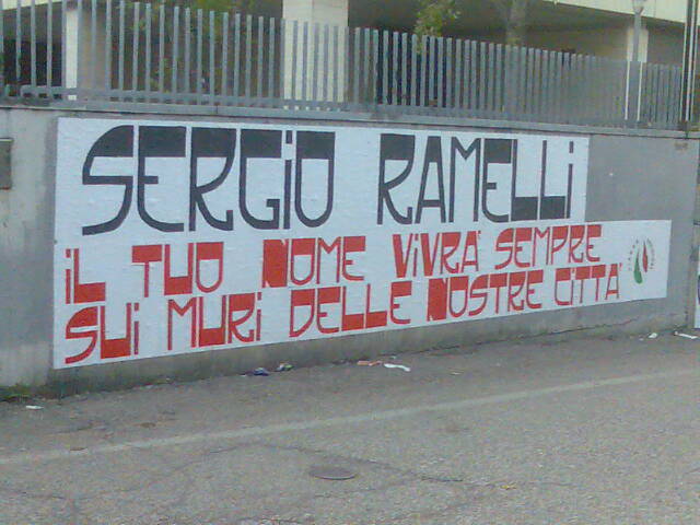 Via Ramelli 2007 (ad opera di Fiamma Tricolore Verona)