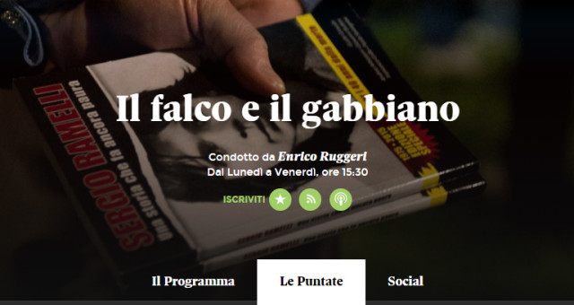 Disponibile il Podcast della trasmissione il Falco e il Gabbiano