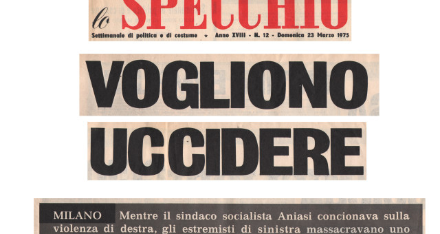 Dagli archivi Lorien: Lo Specchio 23 marzo 1975