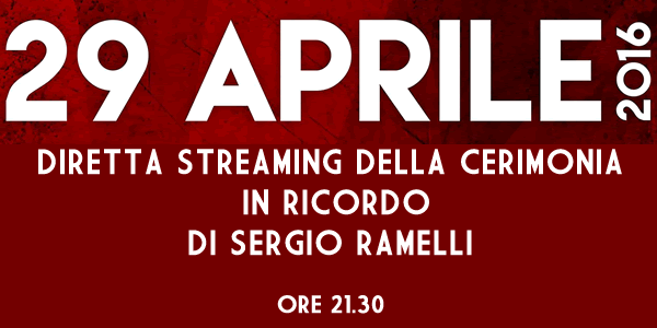 DIRETTA VIDEO della commemorazione per Sergio Ramelli