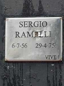 2018-03-17 Verona Vandalismo a targa Ramelli