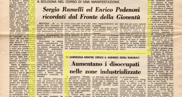 Dagli archivi Lorien: Secolo d’Italia 17 maggio 1977