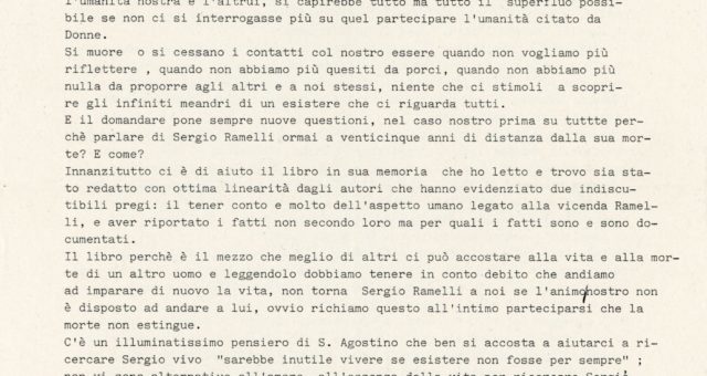 Presentazione del 9 febbraio 2001 a Soncino (BS)